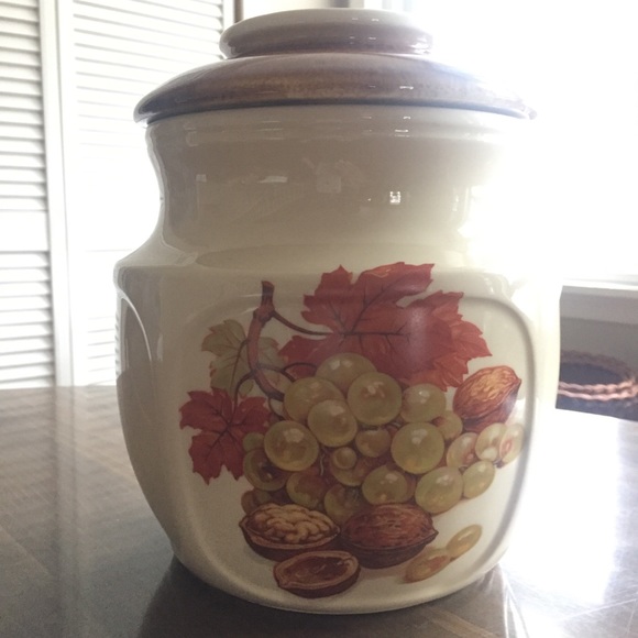 Vintage McCoy Fruit Festival Cookie Jar EUC - Picture 4 of 10